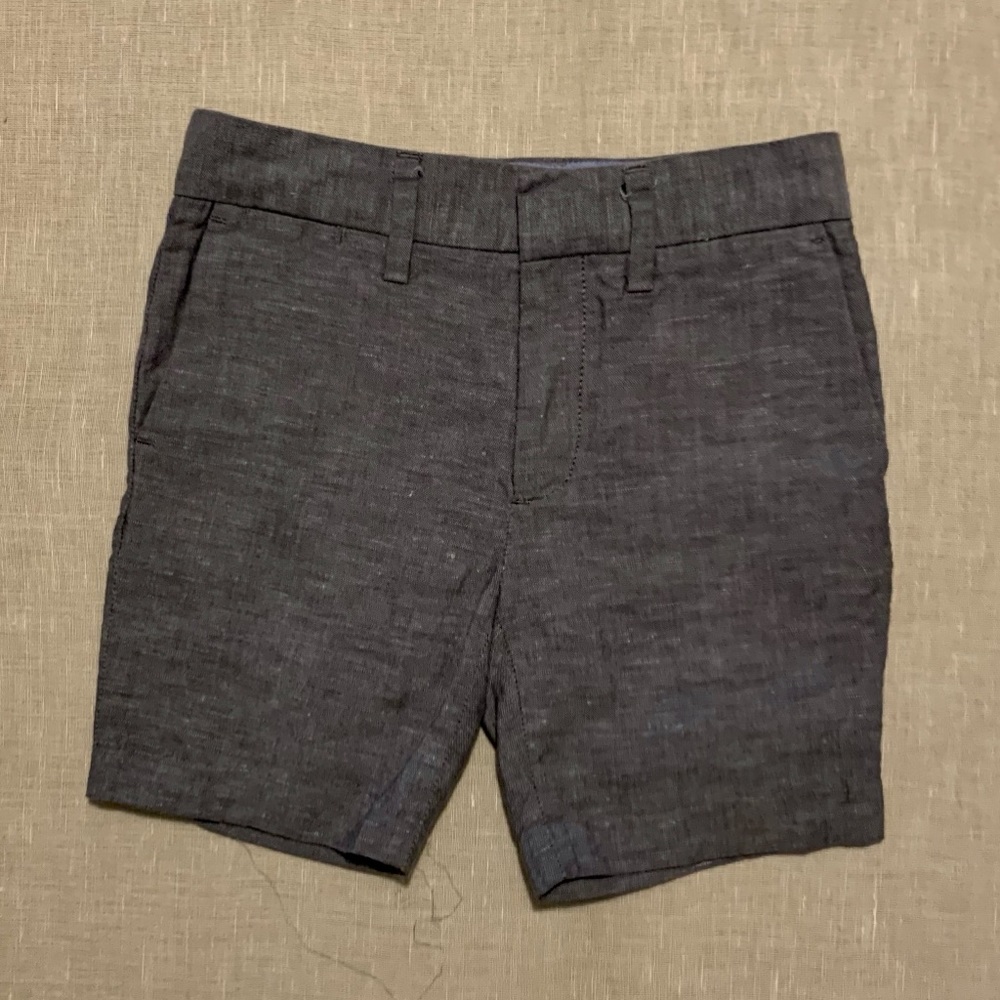 Crewcuts Thompson grey gray formal shorts size 2T
